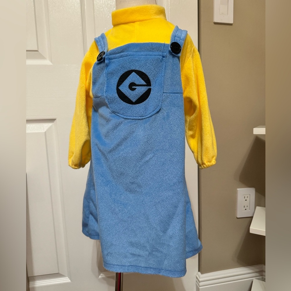 Despicable Me Minion Costume Girl Costume for Babies& Toddlers hat not included